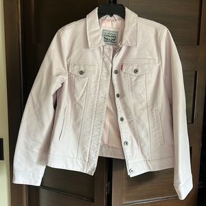 Levi’s Pink “Leather” jacket
